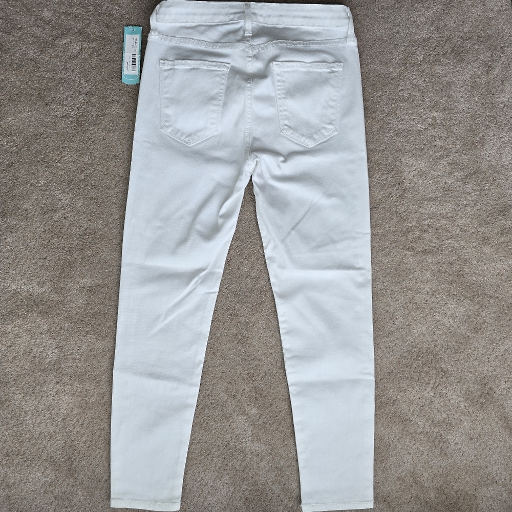 Just Black Optical White Skinny Crop 27 - Picture 8 of 8